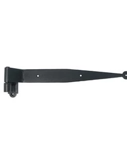 Shutters By Design 12'' Small Offset Cast Iron Strap Hinge - 1 Each