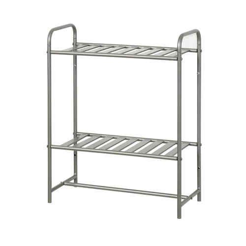 Zenna Home® 17" Satin Nickel Bathroom Shelf 3 Zenna Home® 17" Satin Nickel Bathroom Shelf