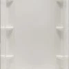 E. L. Mustee Mustee Durawall 41"W X 48"D X 71-1/2"H White Shower Wall Surround (5-Piece)