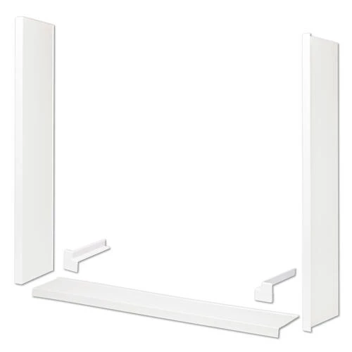 E. L. Mustee Mustee Duratrim 8" X 8" X 36" White Bathtub/Shower Window Panel 3 E. L. Mustee Mustee Duratrim 8" X 8" X 36" White Bathtub/Shower Window Panel