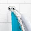 Zenna Home® NeverRust® Aluminum Double Tension Curved Shower Rod -Zenna Home || Shutters By Design || Mustee Sales 35644SS med