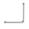 E. L. Mustee E.L. Mustee CareGiver® 30" X 1-1/2" Stainless Steel 90° Angle Concealed Screw Grab Bar (Reversible)