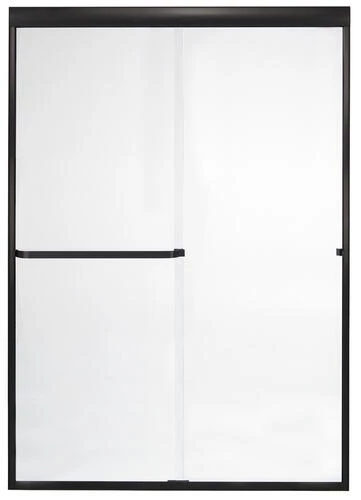 E. L. Mustee Mustee Stylemate 48 In. X 69 In. Frameless Shower Enclosure In Black Bronze With Clear Glass 3 E. L. Mustee Mustee Stylemate 48 In. X 69 In. Frameless Shower Enclosure In Black Bronze With Clear Glass