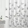 Zenna Home® Butterfly 70"W X 72"H Polyester Shower Curtain -Zenna Home || Shutters By Design || Mustee Sales 6683880 CMYK