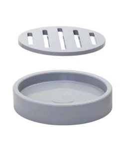 Smart Accessories By Zenna Home Soft Silver Soap Dish 9 Smart Accessories By Zenna Home Soft Silver Soap Dish -Zenna Home || Shutters By Design || Mustee Sales 6684402 ALT 1 494951067Z SD