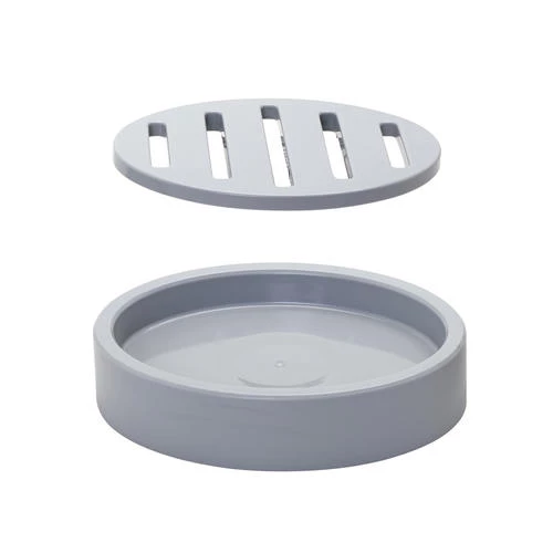 Smart Accessories By Zenna Home Soft Silver Soap Dish 6 Smart Accessories By Zenna Home Soft Silver Soap Dish - Image 4