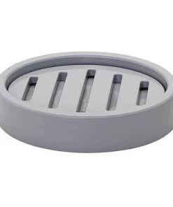 Smart Accessories By Zenna Home Soft Silver Soap Dish