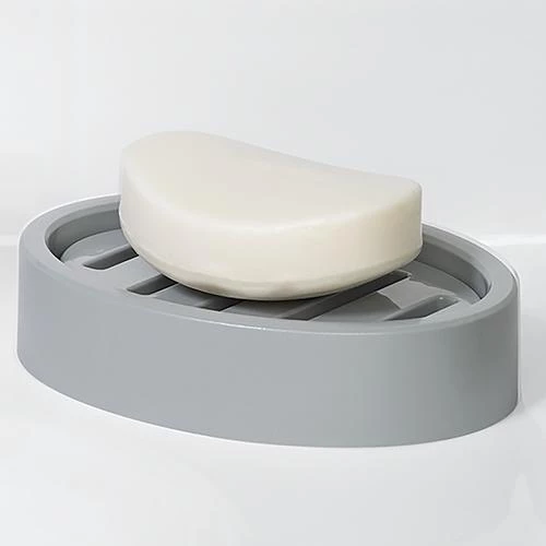 Smart Accessories By Zenna Home Soft Silver Soap Dish 4 Smart Accessories By Zenna Home Soft Silver Soap Dish - Image 2