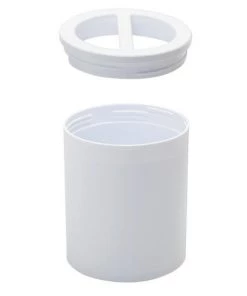 Smart Accessories By Zenna Home Arctic White Toothbrush Holder -Zenna Home || Shutters By Design || Mustee Sales 6684405 ALT 1 494952066Z TBH