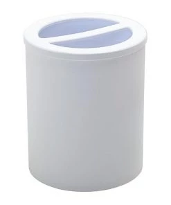 Smart Accessories By Zenna Home Arctic White Toothbrush Holder