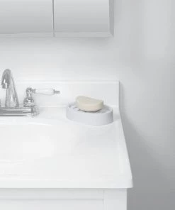 Smart Accessories By Zenna Home Arctic White Soap Dish 8 Smart Accessories By Zenna Home Arctic White Soap Dish -Zenna Home || Shutters By Design || Mustee Sales 6684406 SC 494951066Z SD
