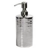 Zenna Home Hammered Stainless Steel Chrome Lotion Dispenser -Zenna Home || Shutters By Design || Mustee Sales 6684408 FV SHAMLDSS V2