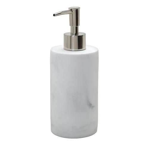 Zenna Home Corin Gray Marble Lotion Dispenser 3 Zenna Home Corin Gray Marble Lotion Dispenser