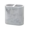 Zenna Home Corin Gray Marble Toothbrush Holder 1 Zenna Home Corin Gray Marble Toothbrush Holder -Zenna Home || Shutters By Design || Mustee Sales 6684415 FV RCORTBGM V2