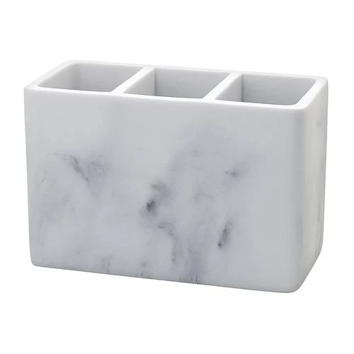 Zenna Home Corin Gray Marble Vanity Organizer 3 Zenna Home Corin Gray Marble Vanity Organizer