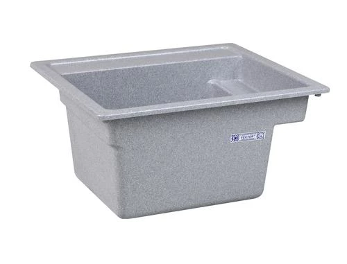 E. L. Mustee Mustee® Vector 25"W X 22"D Twilight Fiberglass Drop-In Laundry/Utility Sink 3 E. L. Mustee Mustee® Vector 25"W X 22"D Twilight Fiberglass Drop-In Laundry/Utility Sink
