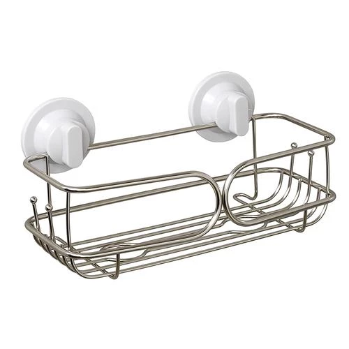 Zenna Home Power Grip Pro Stainless Steel Dual Mount Basket 3 Zenna Home Power Grip Pro Stainless Steel Dual Mount Basket