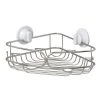 Zenna Home Power Grip Pro Stainless Steel Dual Mount Corner Basket 1 Zenna Home Power Grip Pro Stainless Steel Dual Mount Corner Basket -Zenna Home || Shutters By Design || Mustee Sales 6754151 FV 7844STL2 V2