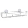 Zenna Home NeverRust Power Grip Pro Satin Chrome Dual Mount Long Shelf 2 Zenna Home NeverRust Power Grip Pro Satin Chrome Dual Mount Long Shelf -Zenna Home || Shutters By Design || Mustee Sales 6754153 FV 7336ALL V2