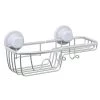 Zenna Home NeverRust Power Grip Pro Satin Chrome Dual Mount Combo Basket 1 Zenna Home NeverRust Power Grip Pro Satin Chrome Dual Mount Combo Basket -Zenna Home || Shutters By Design || Mustee Sales 6754154 FV 7335ALL V2