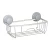 Zenna Home NeverRust Power Grip Pro Satin Chrome Dual Mount Basket 2 Zenna Home NeverRust Power Grip Pro Satin Chrome Dual Mount Basket -Zenna Home || Shutters By Design || Mustee Sales 6754155 FV 7332ALL V2