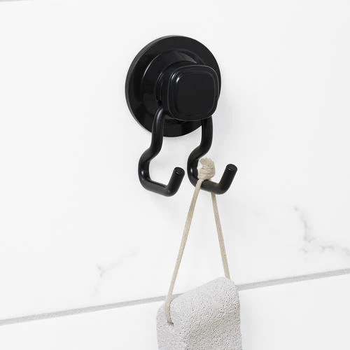 Zenna Home NeverRust Power Grip Pro Matte Black Dual Mount Hook 5 Zenna Home NeverRust Power Grip Pro Matte Black Dual Mount Hook - Image 3