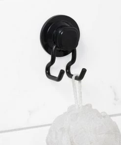 Zenna Home NeverRust Power Grip Pro Matte Black Dual Mount Hook 9 Zenna Home NeverRust Power Grip Pro Matte Black Dual Mount Hook -Zenna Home || Shutters By Design || Mustee Sales 6754157 ALT 2 7330ALBKL