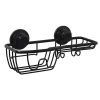 Zenna Home NeverRust Power Grip Pro Matte Black Dual Mount Combo Basket 1 Zenna Home NeverRust Power Grip Pro Matte Black Dual Mount Combo Basket -Zenna Home || Shutters By Design || Mustee Sales 6754158 FV 7335ALBKL V2
