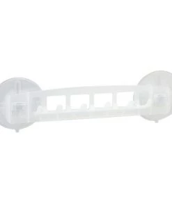 Zenna Home Frosted Suction Hooks - 6 Count