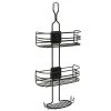 Zenna Home Matte Black Adjustable Shower Caddy 1 Zenna Home Matte Black Adjustable Shower Caddy -Zenna Home || Shutters By Design || Mustee Sales 6754168 FV 7549BKL V2