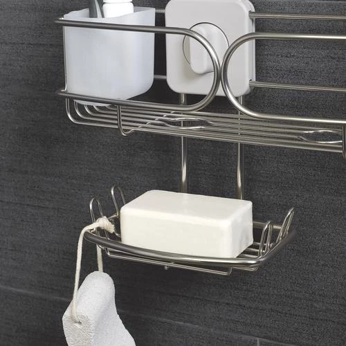 Zenna Home Stainless Steel Adjustable Shower Caddy 12 Zenna Home Stainless Steel Adjustable Shower Caddy - Image 10