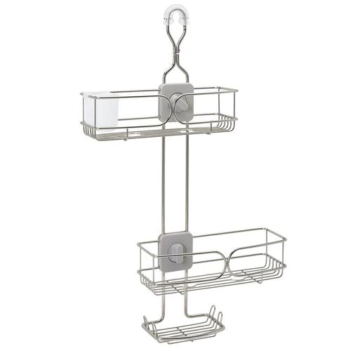 Zenna Home Stainless Steel Adjustable Shower Caddy 7 Zenna Home Stainless Steel Adjustable Shower Caddy - Image 5