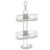 Zenna Home Stainless Steel Adjustable Shower Caddy 1 Zenna Home Stainless Steel Adjustable Shower Caddy -Zenna Home || Shutters By Design || Mustee Sales 6754169 FV 7819STL V2