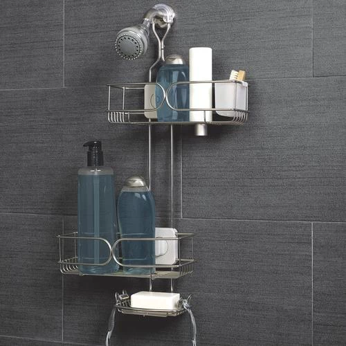 Zenna Home Stainless Steel Adjustable Shower Caddy 5 Zenna Home Stainless Steel Adjustable Shower Caddy - Image 3