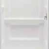 E. L. Mustee Mustee Durawall 48"W X 34"D X 73-1/4"H White Shower Wall Surround (3-Piece) 2 E. L. Mustee Mustee Durawall 48"W X 34"D X 73-1/4"H White Shower Wall Surround (3-Piece) -Zenna Home || Shutters By Design || Mustee Sales 748 34WHT 2