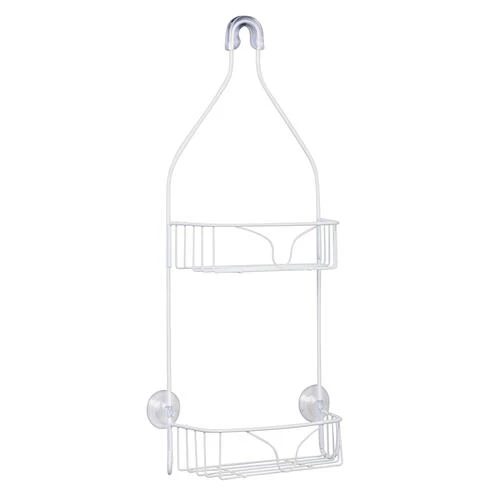 Zenna Home® White Shower Caddy 3 Zenna Home® White Shower Caddy