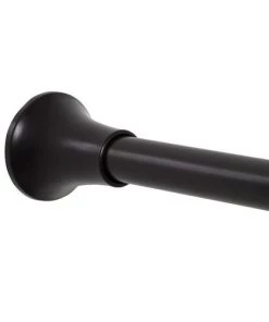 Zenna Home® NeverRust 86" Bronze Adjustable Tension Mount Shower Curtain Rod