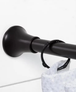 Zenna Home® NeverRust 86" Bronze Adjustable Tension Mount Shower Curtain Rod 7 Zenna Home® NeverRust 86" Bronze Adjustable Tension Mount Shower Curtain Rod -Zenna Home || Shutters By Design || Mustee Sales 86F6ALHBHL ALT2