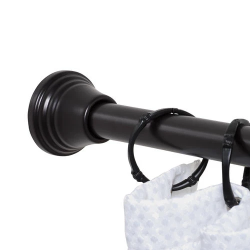 Zenna Home® NeverRust 86" Bronze Adjustable Tension Mount Shower Curtain Rod 4 Zenna Home® NeverRust 86" Bronze Adjustable Tension Mount Shower Curtain Rod - Image 2