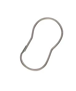 Zenna Home® Chrome Shower Curtain Rings - 12 Count