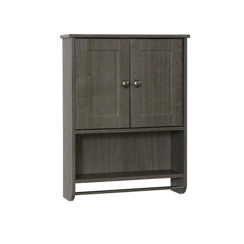 Zenna Home® 20"W X 6"D X 26"H Driftwood Gray Bathroom Wall Cabinet 3 Zenna Home® 20"W X 6"D X 26"H Driftwood Gray Bathroom Wall Cabinet