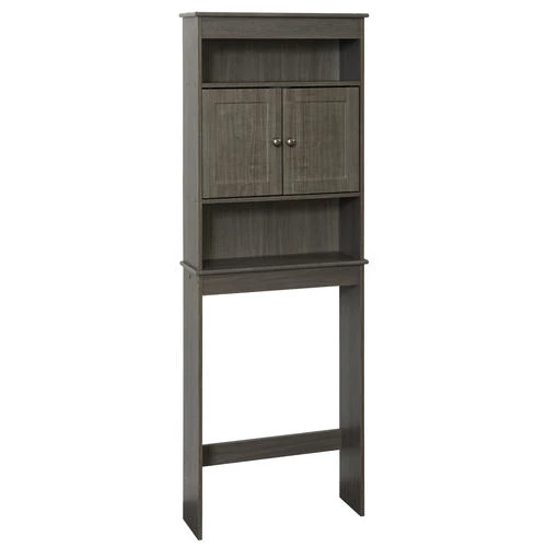 Zenna Home® 23"W X 67"H Driftwood Gray Over-The-Toilet Storage Cabinet 3 Zenna Home® 23"W X 67"H Driftwood Gray Over-The-Toilet Storage Cabinet