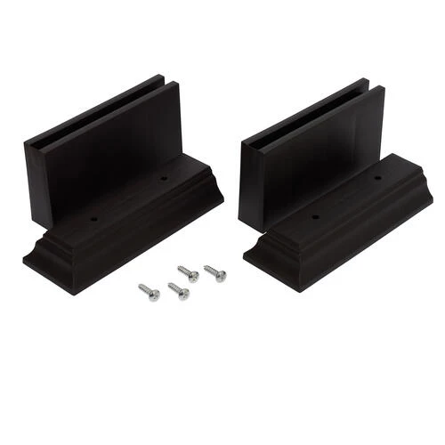 Zenna Home® Espresso Over-the-Toilet Storage Shelf Leg Extension Kit 3 Zenna Home® Espresso Over-the-Toilet Storage Shelf Leg Extension Kit