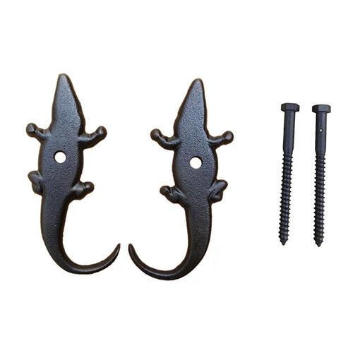 Shutters By Design Alligator Cast Iron Shutter Dog With Lag - 2 Pack 3 Shutters By Design Alligator Cast Iron Shutter Dog With Lag - 2 Pack