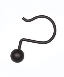 Zenna Home® NeverRust Bronze Ball Shower Curtain Hooks - 12 Count