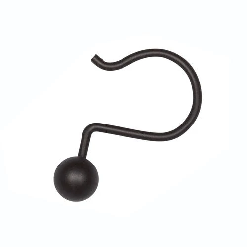 Zenna Home® NeverRust Bronze Ball Shower Curtain Hooks - 12 Count 3 Zenna Home® NeverRust Bronze Ball Shower Curtain Hooks - 12 Count