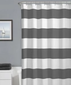 Zenna Home® Porter 70"W X 72"H Polyester Shower Curtain