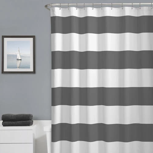 Zenna Home® Porter 70"W X 72"H Polyester Shower Curtain 3 Zenna Home® Porter 70"W X 72"H Polyester Shower Curtain