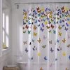 Zenna Home® Flutterby 70"W X 72"H PEVA Shower Curtain 1 Zenna Home® Flutterby 70"W X 72"H PEVA Shower Curtain -Zenna Home || Shutters By Design || Mustee Sales CPRFLYWWL