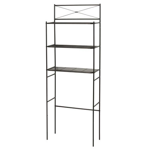 Zenna Home® 23"W X 65"H Bronze Over-the-Toilet Storage Shelves 3 Zenna Home® 23"W X 65"H Bronze Over-the-Toilet Storage Shelves